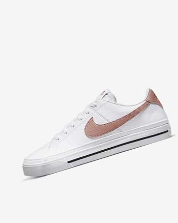 Nike Court Legacy Next Nature Blancos Naranjas Negros Rosas | MX 5179